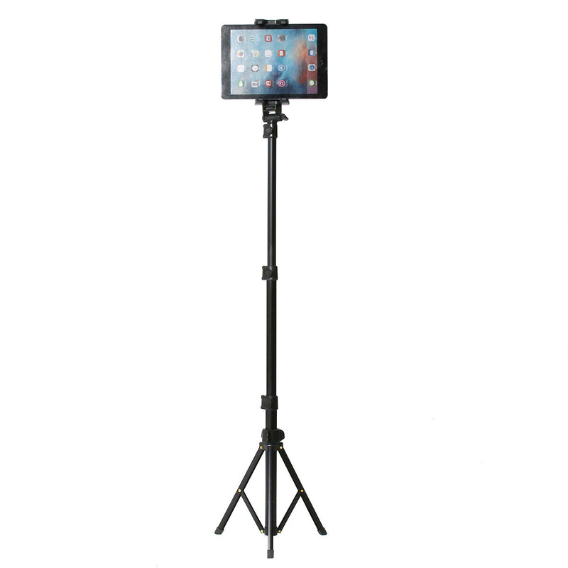 MECO ELEVERDE Tripod Tablet Holder Adjustable Arm Top Mount Selfie Stick For Tablet Holder for iPhone for iPad Android Tablet Camera