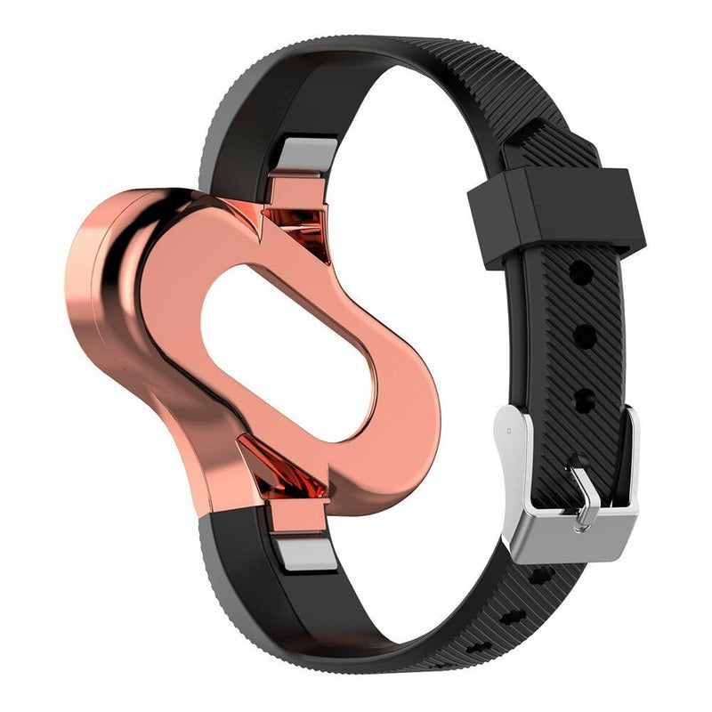 Bakeey Unique Design Watch Band Full Alloy Replacement Watch Strap for Xiaomi Mi band 3 Non-original