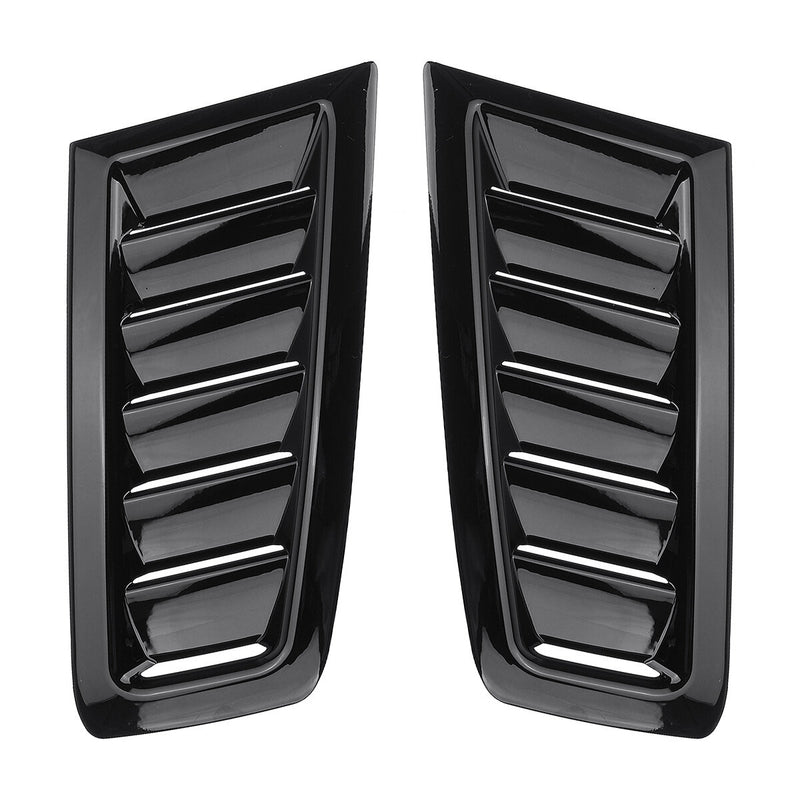 Car RS Style Bonnet Vents Universal Glossy BlackFor Ford Focus MK2