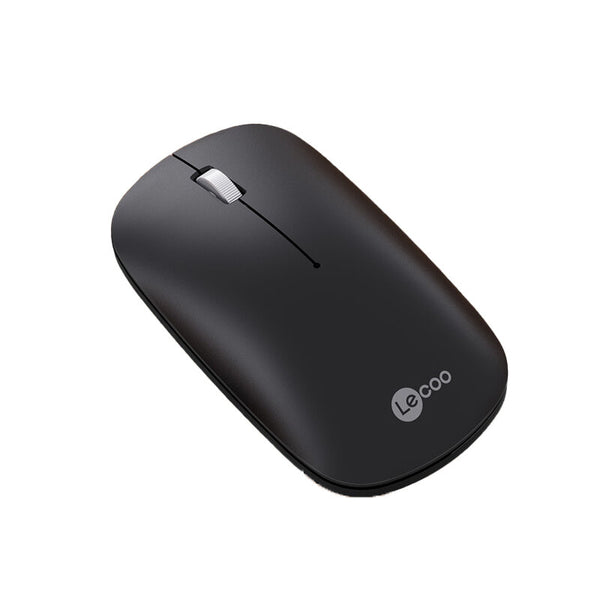 Lenovo Lecoo WS214 2.4G Wireless Mouse 1200DPI Optical Ergonomics Mute Button Mice for Office Business