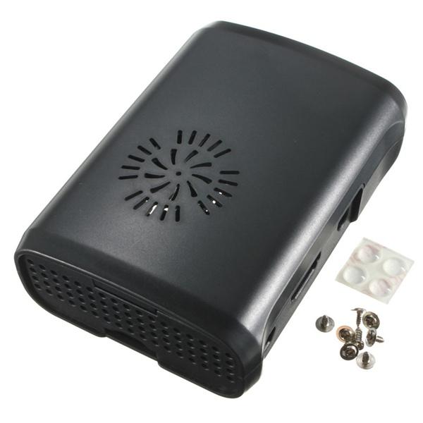 ABS Case With Fan Hole For Raspberry Pi 2 Model B / B+