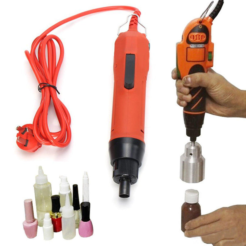 220V Handheld Electric Drill Bottle Capping Machine Cap Sealer Seal Ring Machine