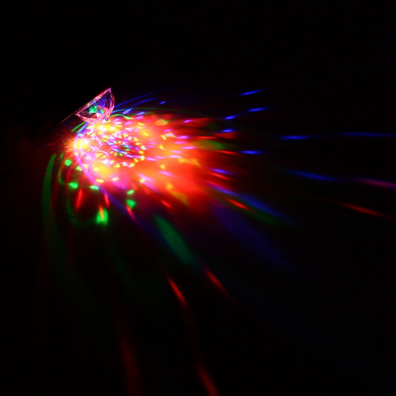RGB LED Stage Light Strobe Light Crystal Ball Party Club DJ Disco Atmostphere Light AC90-265V