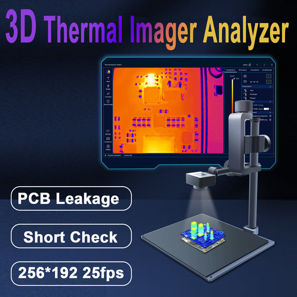 AV TOOLTOP T200 3D 256*192 Infrared Thermal Image Analyzer High Definition Imaging High-Temperature Alarm Quick Leakage Detection for Complex Bug Analysis