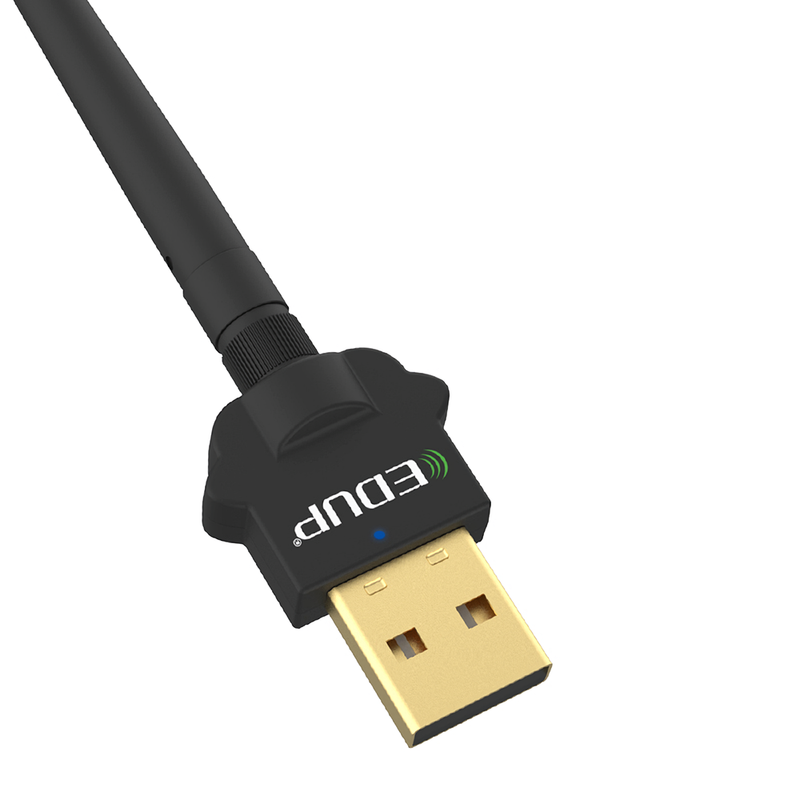 EDUP 1300M Dual Band USB3.0 Wireless WiFi Adpater Network Card 2Dbi Antenna Wireless WiFi Receiver Transmitter Soft AP Mode