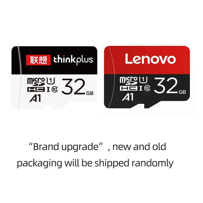 Lenovo Thinkplus TF Memory Card 16G 32G 64GB 128GB 256GB High Speed A1 U1 C10 Micro SD Card MP4 MP3 Card for Car Driving Recorder Security Monitor Card Speakers