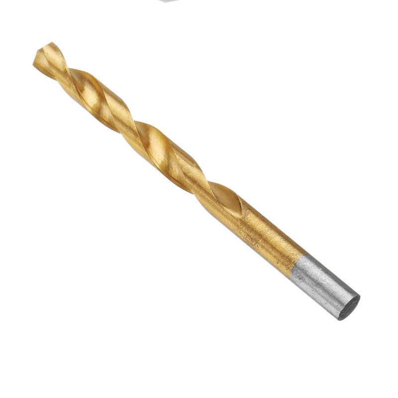 Drillpro 19pcs 1-10mm HSS Twist Drill Bit Set Straight Shank Twist Drill Bit