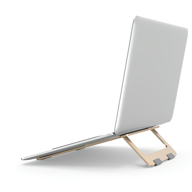 Universal Folding Laptop Stand Bracket Aluminum Alloy Cooling Desk Stand PC Tablet Holder Base