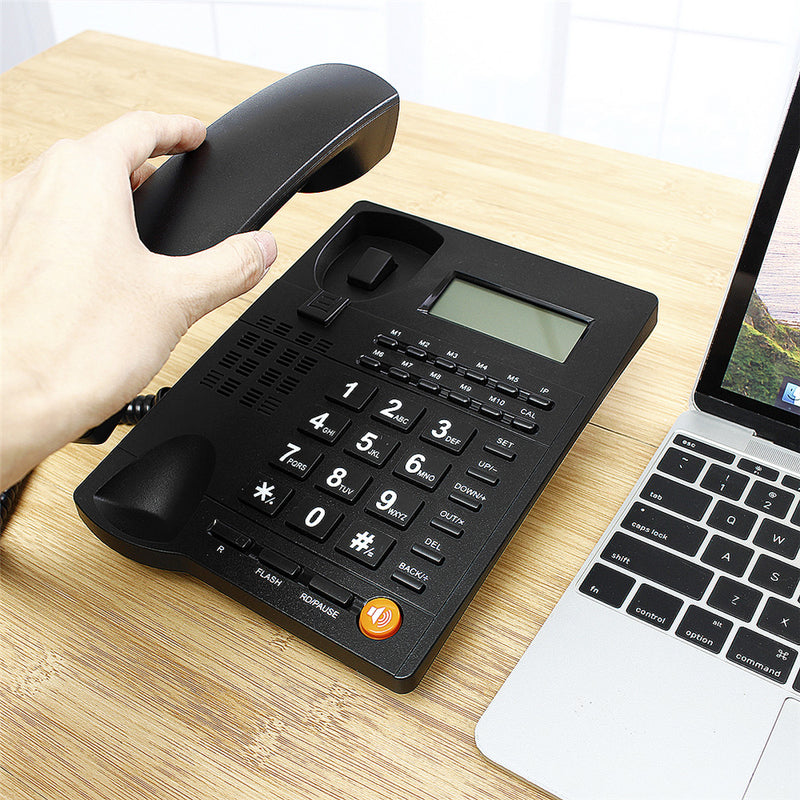 Home Telephone Landline Phone Display Caller ID hands-free Telephone Desk Home Office Hotel Restaurant Use