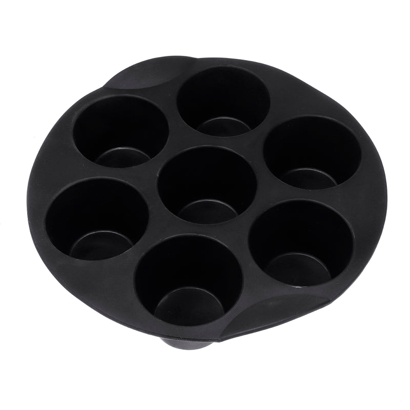 9inch Multi-Purpose Air Fryer Baking Pad Pot Silicone Mat BBQ Grill Pan Cooking Accessories