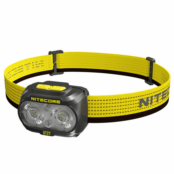 Nitecore UT27 High Brightness LED Running Headlamp Rechargeable Long-Range Ultra Bright Outdoor Headwear Off-road Night Fishing Headlight
