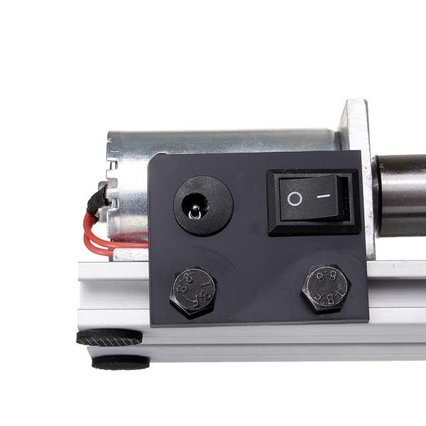 DC 24V 50W Mini Lathe Beads Machine Wood Working DIY Standard Set with Power