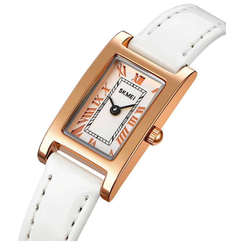 SKMEI 1783 Retro Fashion Elegant Roman Number Scale 3ATM Waterproof Female Quartz Watch