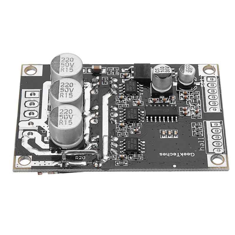 DC 12V-36V 15A Brushless Motor Controller Hall BLDC Driver Board Support Hall Motor - 500W