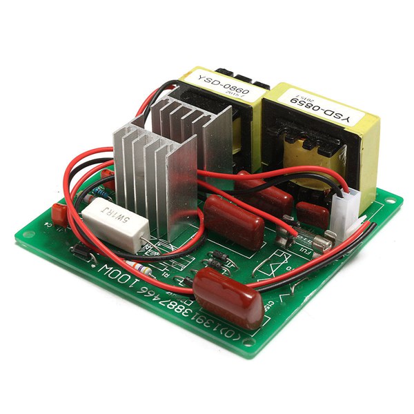 AC 220V Ultrasonic Cleaner Power Driver Board With 2Pcs 50W 40K Transducers