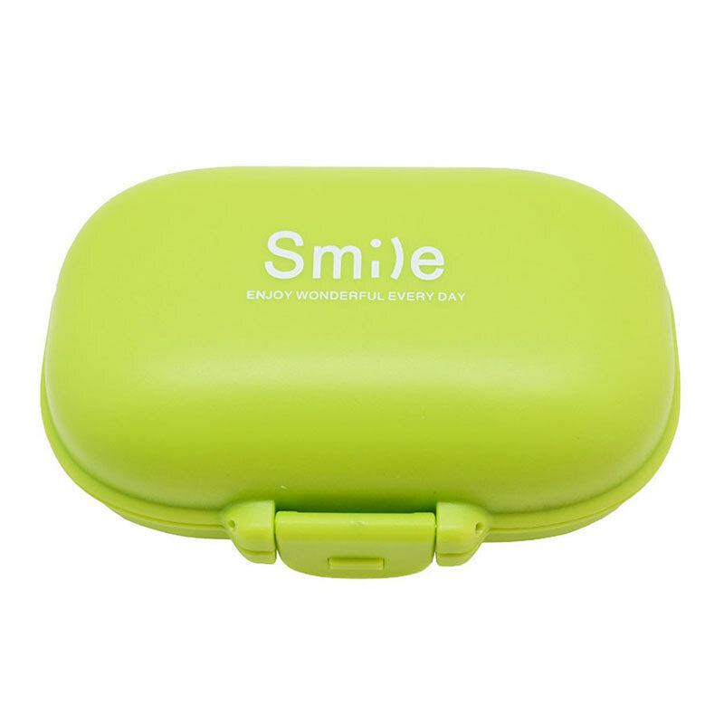 Honana HN-PB011 4-Compartment Portable Travel Pill Organizer and Medicine Box - 4 Compartments Case Daily