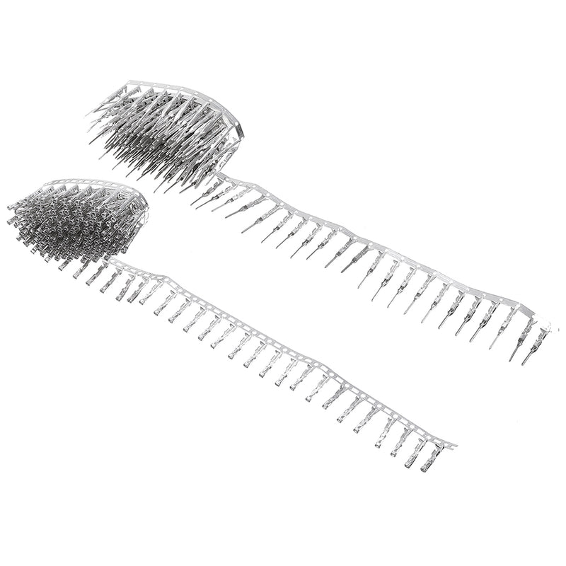 620pcs Dupont Connector 2.54mm Dupont Cable Jumper Wire Pin Header Housing Kit Male Crimp Pins+Female Pin Terminal Connector