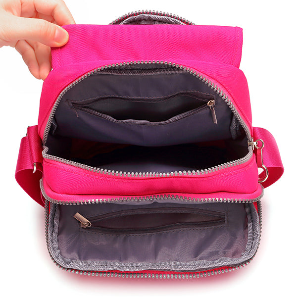 Women Nylon Travel Passport Bag Crossbody Travel Bag Useful Shoulder Bag