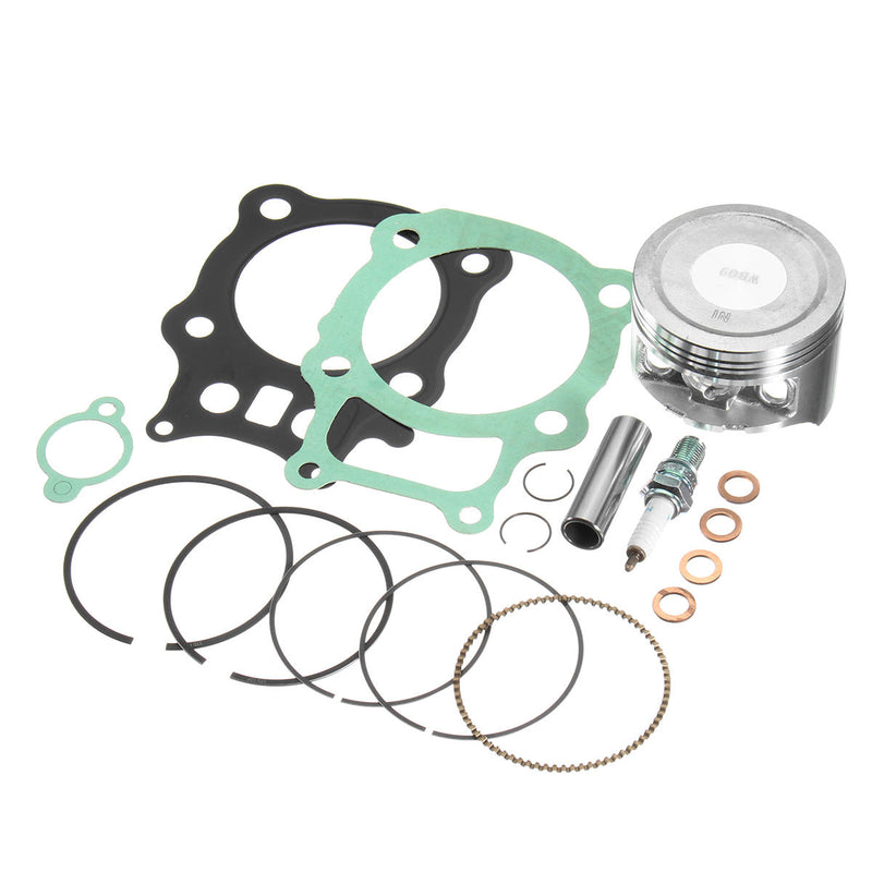 Piston Rings Gasket Spark Plug Kit Set For Honda Rancher TRX350 TRX 350 2000-2006