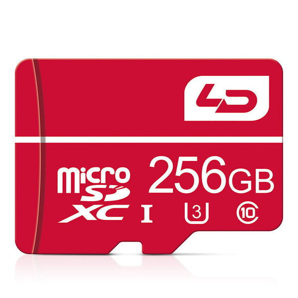 LD 256G Class 10 High Speed TF Memory Card Micro SD Card Flash Card Smart Card for Phone Camera Driving Recorder