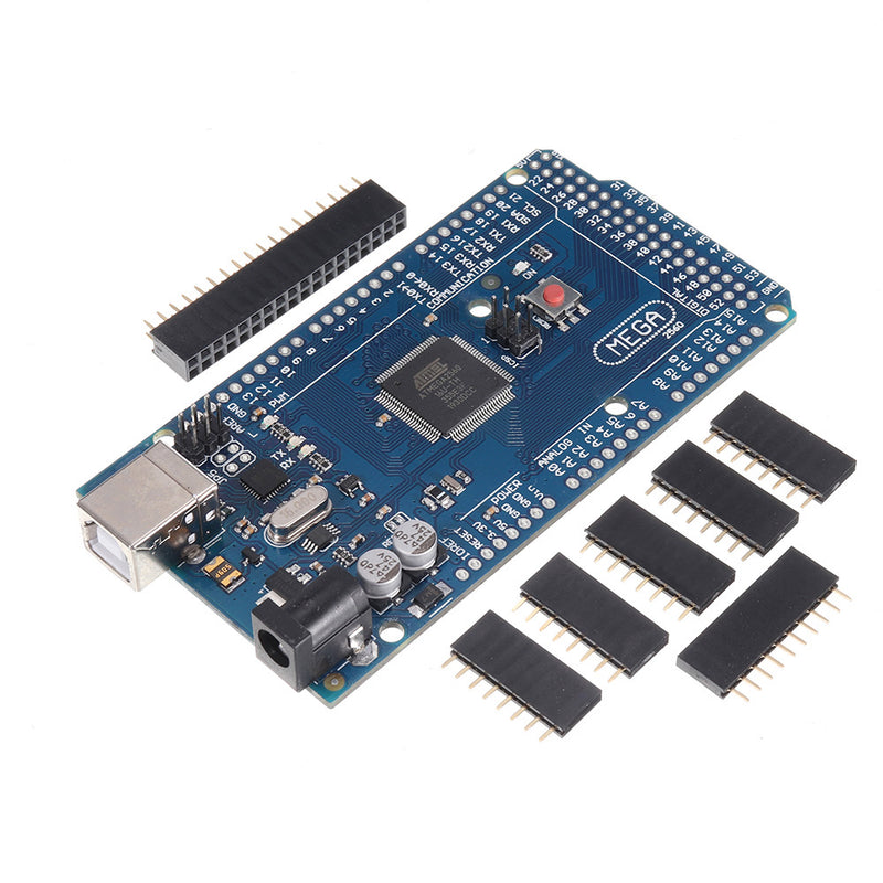 Mega 2560 R3 ATmega2560-16AU Development Board Without USB Cable Geekcreit for Arduino - products that work with official Arduino boards
