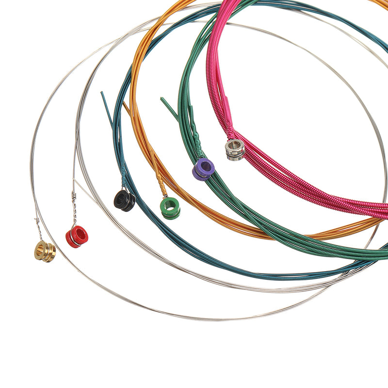 ORPHEE TX620-C Acoustic Guitar Colorful Strings Extra Light Tension Guitar Accessories For Guitar Players