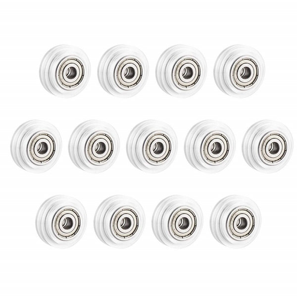 SIMAX3D 13/24Pcs Polycarbonate Pulley Wheel Plastic Pulley Linear Bearing for Creality CR10 Ender 3 3D Printer Part