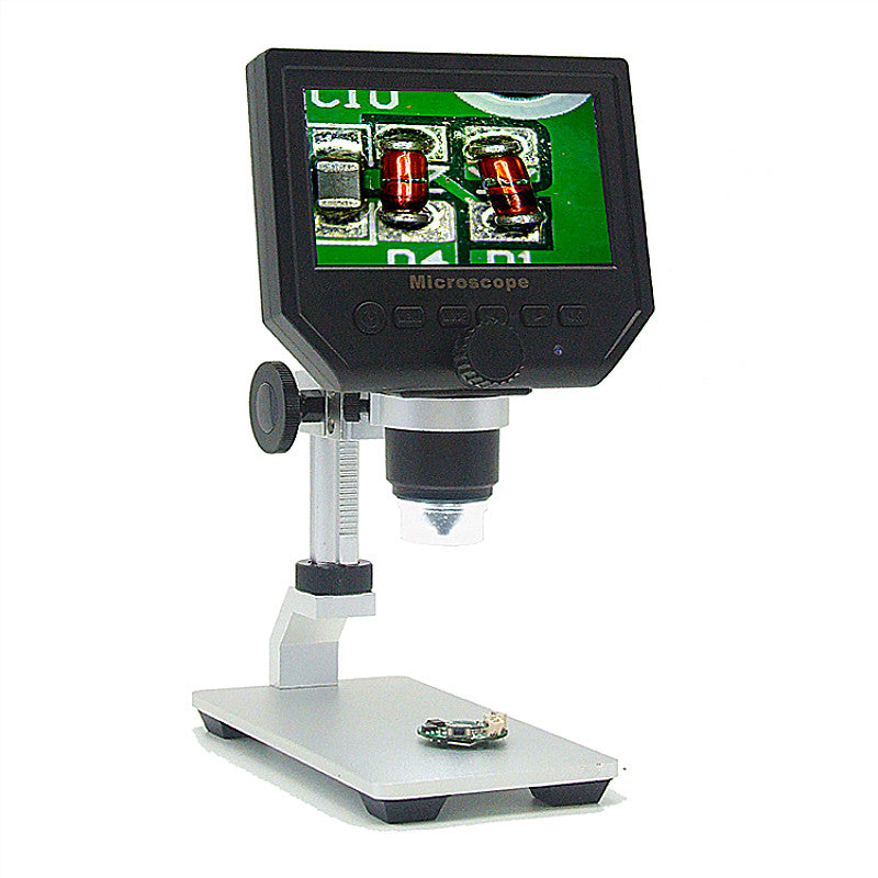 G600 Digital 1-600X 3.6MP 4.3inch HD LCD Display Microscope Continuous Magnifier Upgrade Version