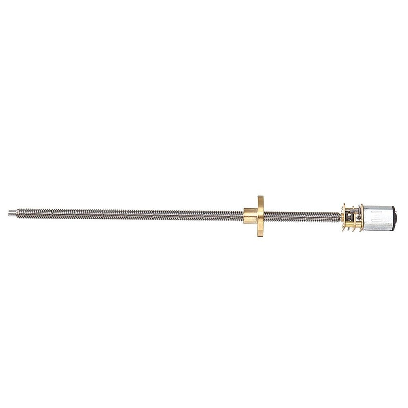 DC 12V 60/100/200/300/400RPM N20 Deceleration Gear Motor with T5x150MM T-type Quick Thread Output Shaft