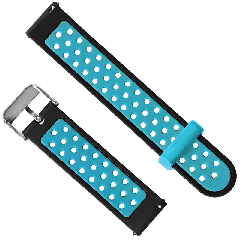 Double Color Breathable Watch Band Watch Strap Replacement for 47mm Amazfit GTR Smart Watch