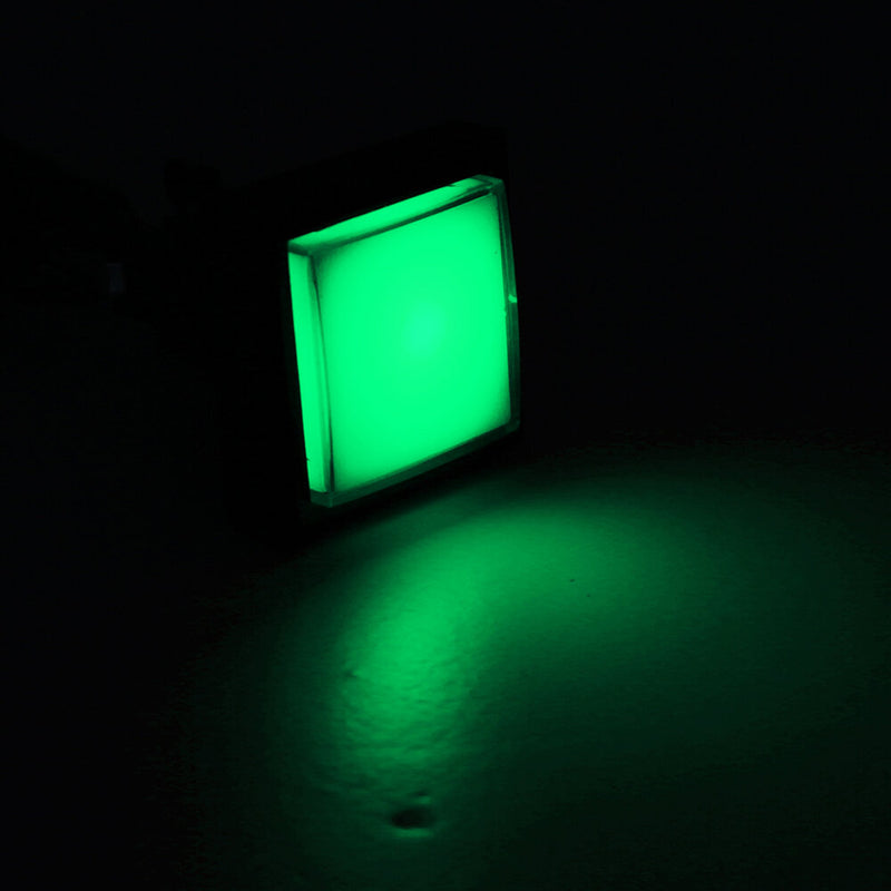 44x44mm Blue Red White Yellow Green LED Light Push Button for Arcade Game Console DIY