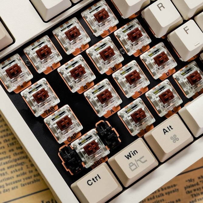 JAMESDONKEY RS2 Mechanical Keyboard Customized Kit Hot-Swap White Light 96% Wired bluetooth 2.4G Triple Mode