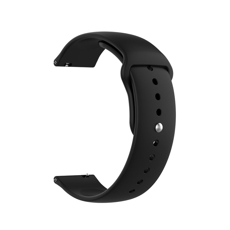 Bakeey 18mm SLR Buckle Silicone Replacement Strap Smart Watch Band For Ticwatch C2 Rose Gold Version