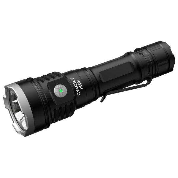 CYANSKY P50R 12000lm Multifunctional Strong Light Outdoor Flashlight High Lumen Powerful LED Tactical Torch For Outdoor Searching