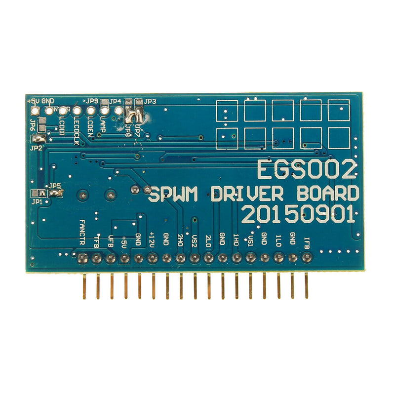 DC-DC DC-AC Pure Sine Wave Inverter Generator SPWM Boost Driver Board EGS002 "EG8010 + IR2110" Driver Module +LCD