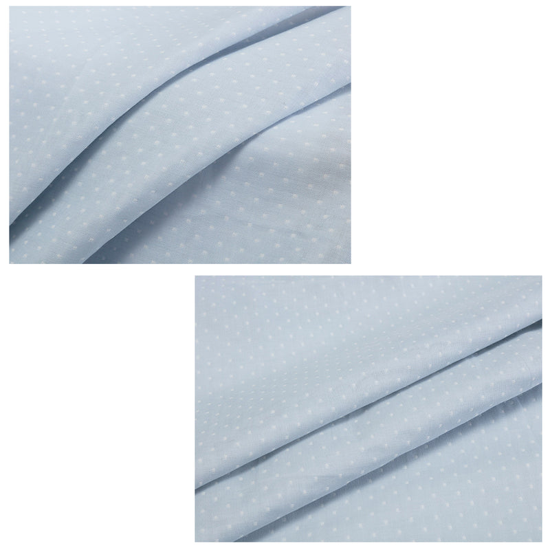 50cmx156cm Eco-friendly Cotton Gauze Fabric Double Layer Sewing Material Fluorescent-free for Diy Making