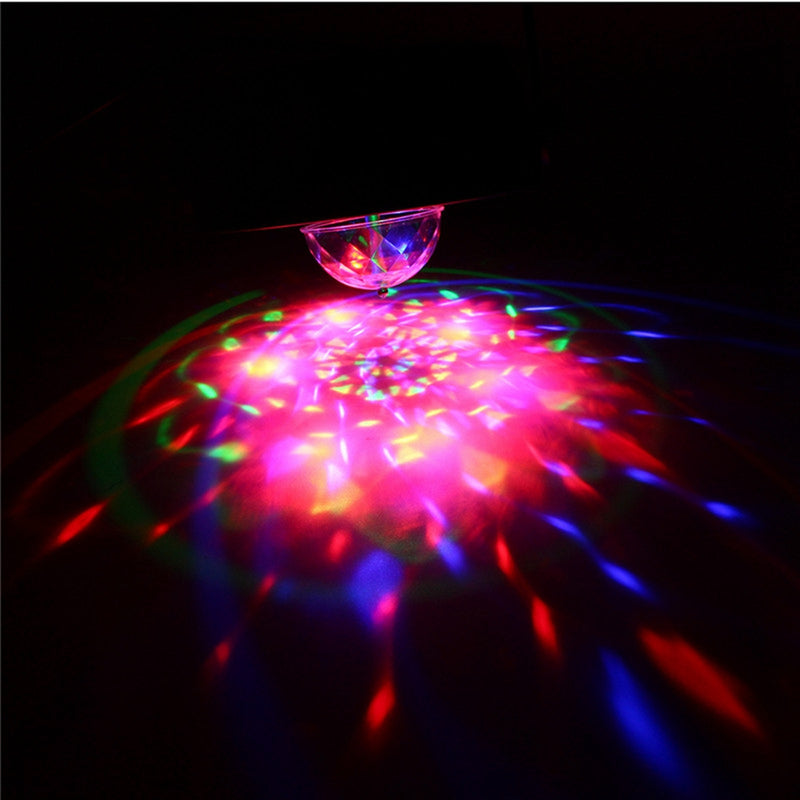 RGB LED Stage Light Strobe Light Crystal Ball Party Club DJ Disco Atmostphere Light AC90-265V