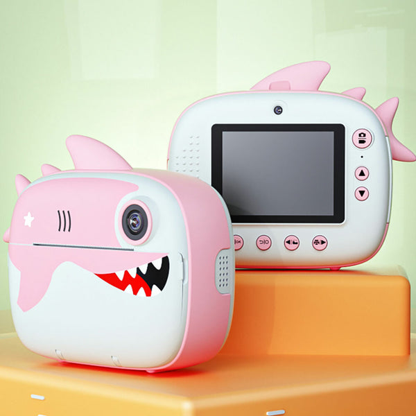 V18 Children's 2.4" IPS Color Screen Printing Camera 32G Memory Card with Color Pen