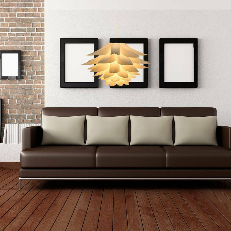 7-Color Lotus Chandelier Ceiling Pendant Light Lampshade Home Decor - 7 Colors DIY Shape
