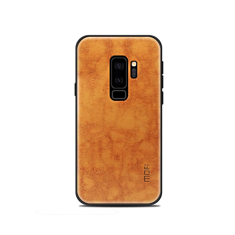 Mofi Leather Texture PC & Soft TPU Protective Case for Samsung Galaxy S9 Plus