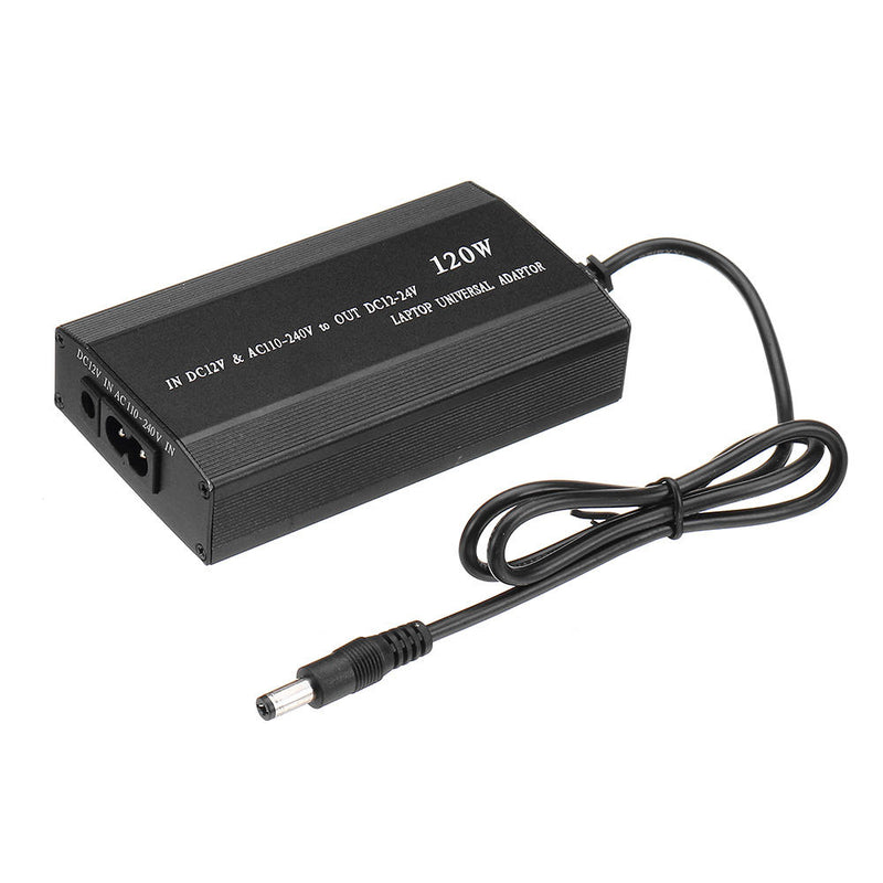Excellway 120W 12-24V Adjustable Power Supply Adapter AC/DC Power Adapter 5V USB Port