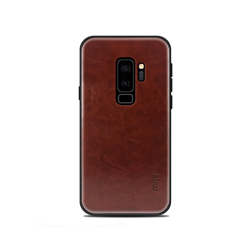 Mofi Leather Texture PC & Soft TPU Protective Case for Samsung Galaxy S9 Plus